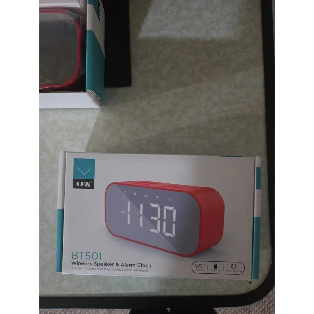 BT501 Wireless Speaker & Alarm Clock